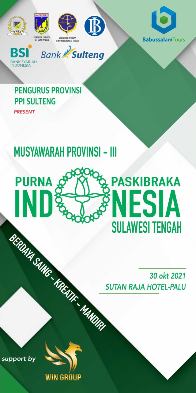 Poster Musyawarah Provinsi PPI Sulawesi Tengah